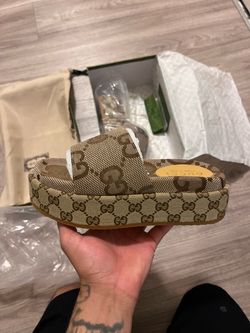 Gucci jumbo platform slides