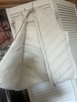Women’s white vest