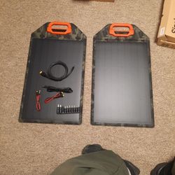 Moolaun 50 Watt Solar Panel Set. 