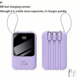 Portable Back Up Charger 