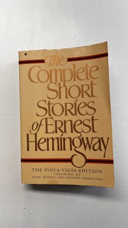 The Complete Short Stories Of Ernest Hemingway
