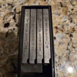 Ridgid Universal Pipe Dies 1/4" - 3/8"