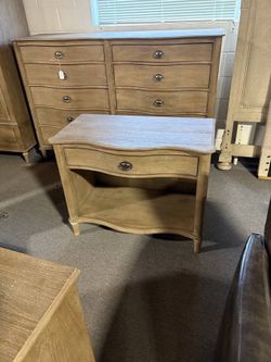Restoration Hardware Empire Rosette Nightstands