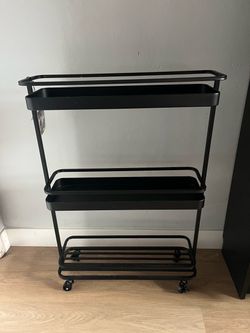 Three Tier Kitchen Cart- Like New!