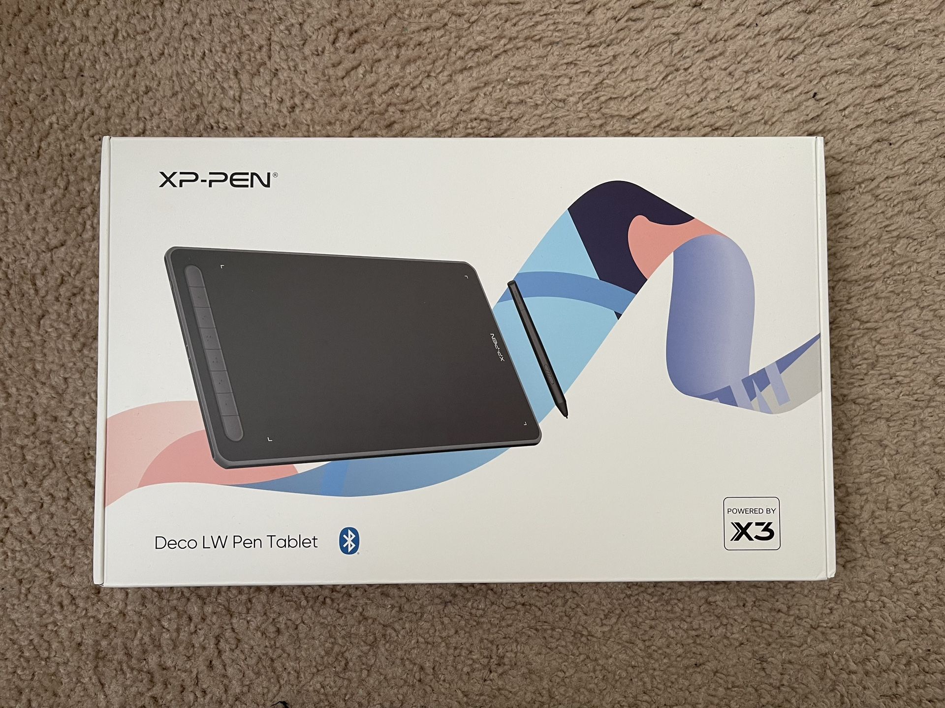 XPPen Deco LW Wireless Drawing Tablet -10x6 Bluetooth Graphic Tablet