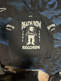 Death Row Records Glow in the Dark T-Shirt – XL – Black