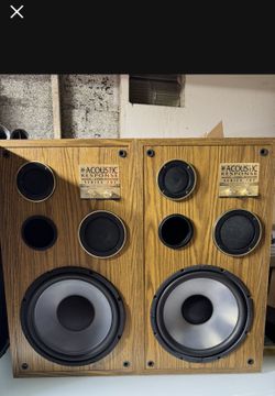 Acoustic Response Series 707 speakers