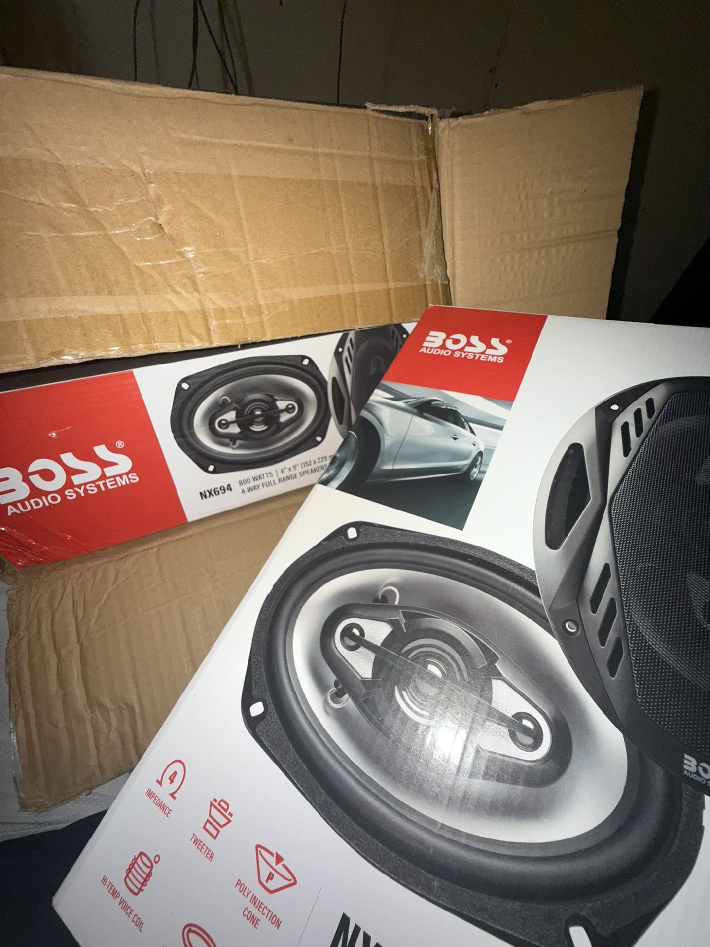 NX694 Boss Car Speakers