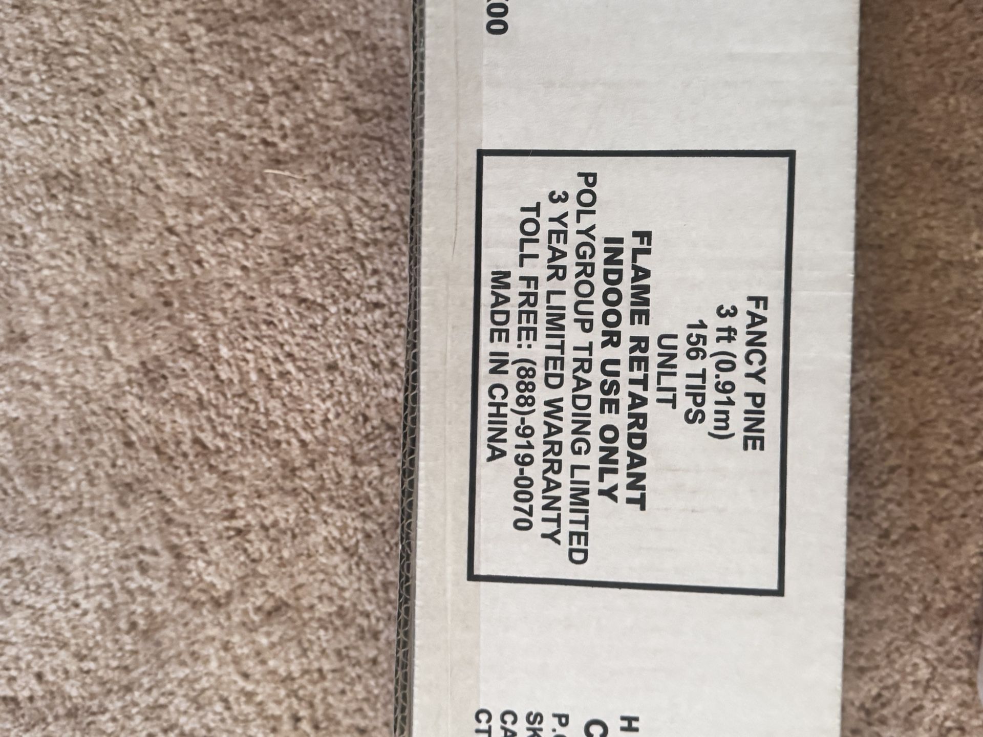 3 FT Christmas Tree W/ Lights