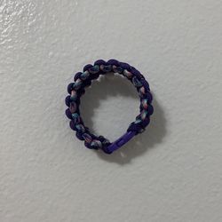 Purple Clip On Bracelet 