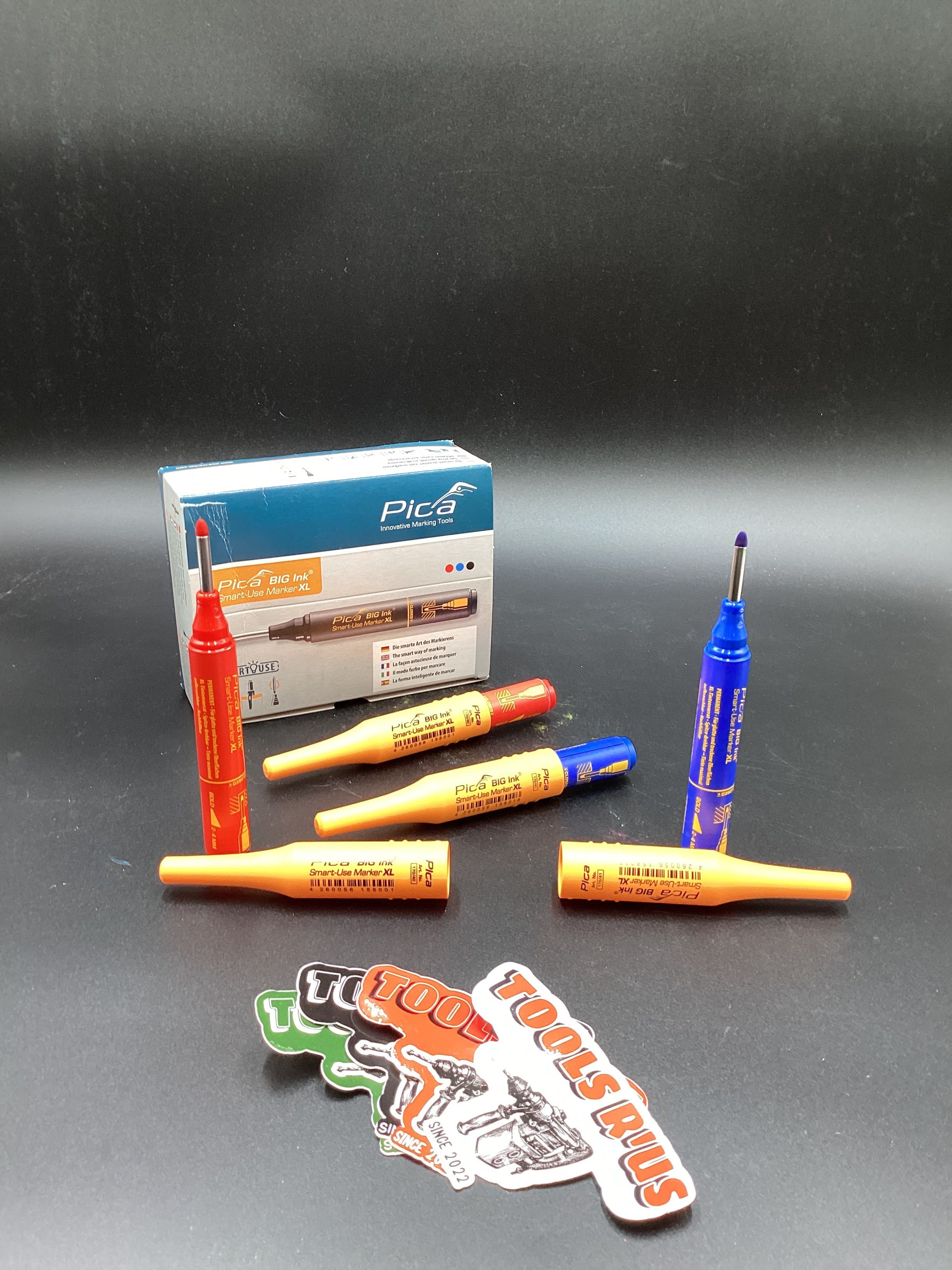 PICA BIG INK XL MARKER-BLUE/RED(EACH)**(FINANCIAMOS/WE FINANCE)**