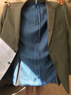 Men's Satoral Suit Jacket like New size Large