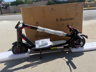 Electric Folding E-Scooter Black