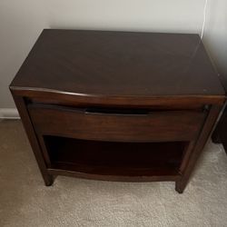 Nightstand With Plug