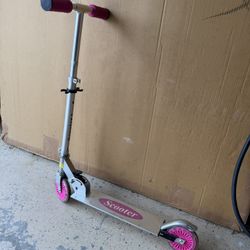 Pink Scooter