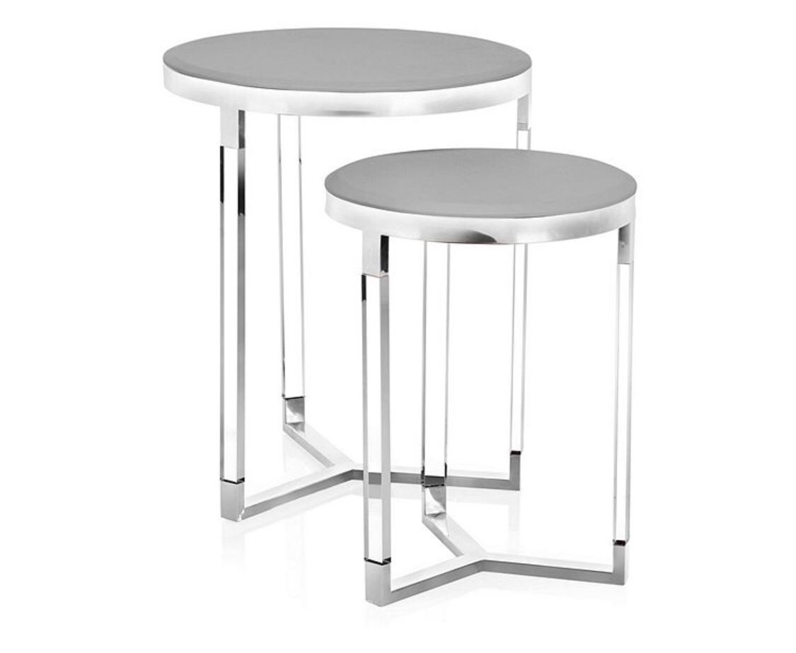 ZGallerie Table set of 2 coffee table/end tables