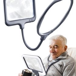 Hands Free Magnifying Glass for Neck Wear Magnifier Reading Sewing Cross Stitch