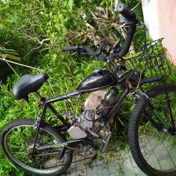 Gas Motor Moped Bicycle 