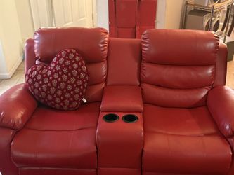 Red Sectional