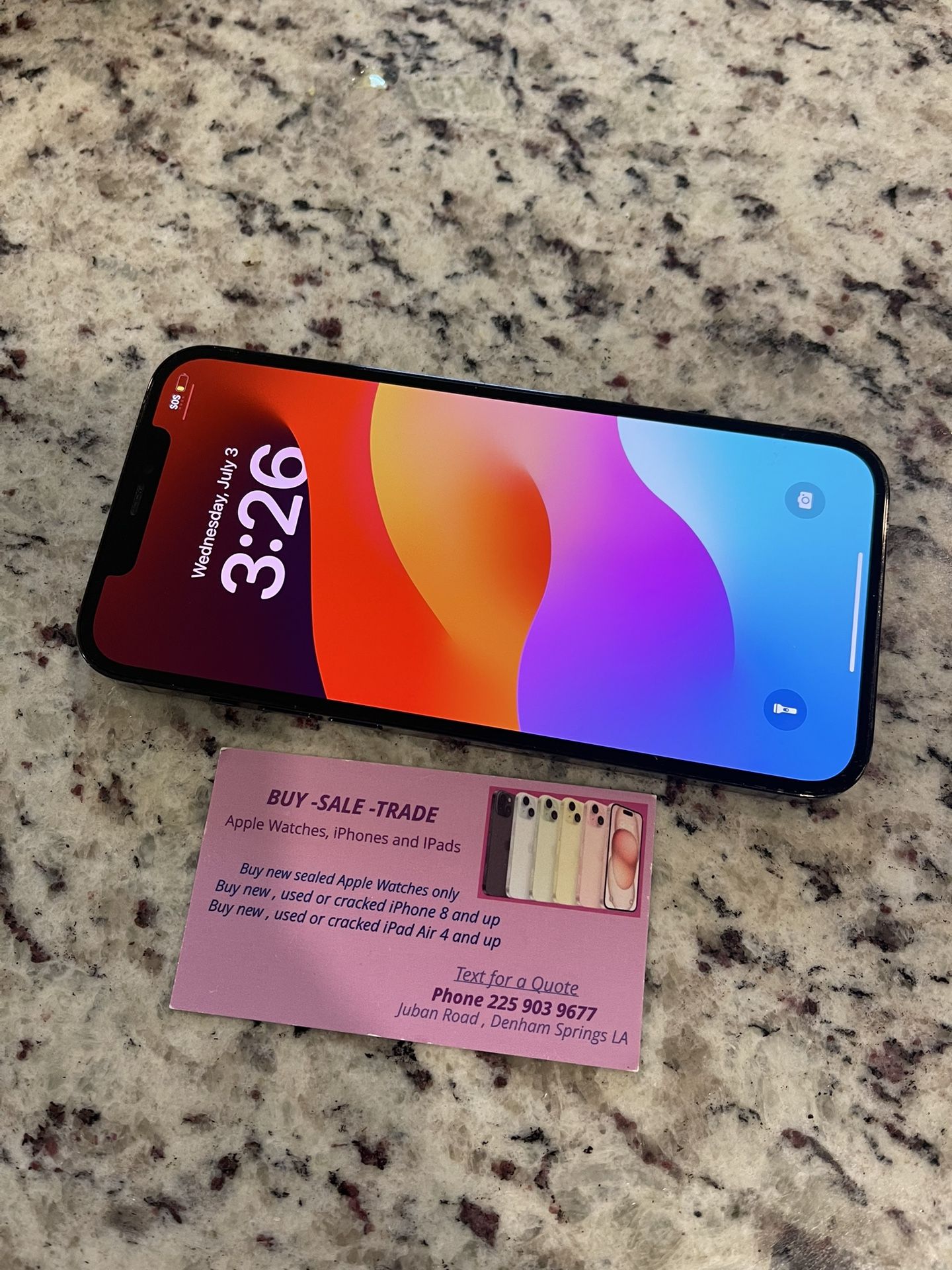iPhone 12 Pro Max 128gb Unlocked