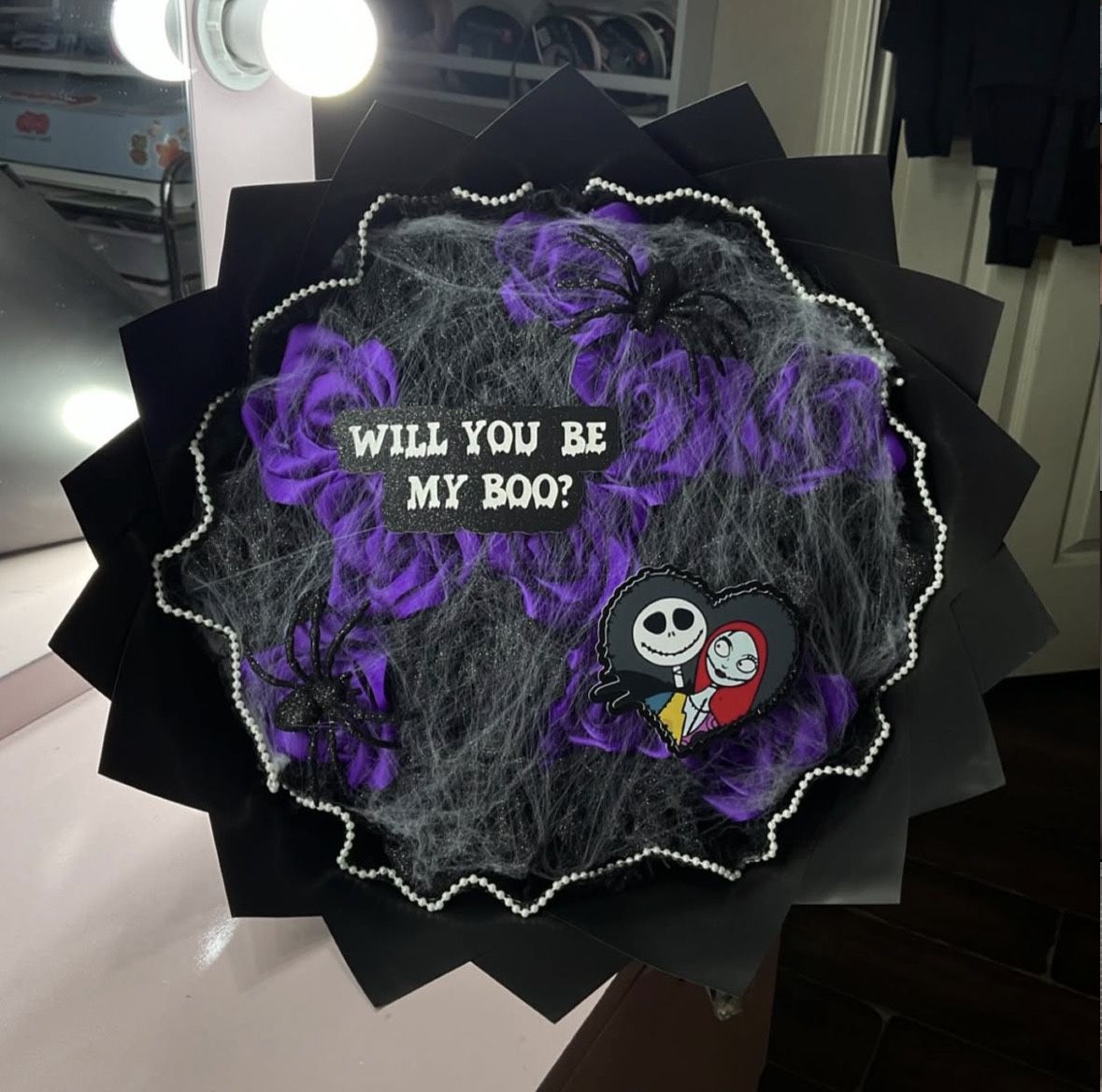 nightmare before christmas bouquet