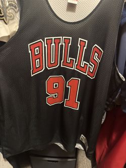 Rodman Mitchell & Ness Bulls jersey