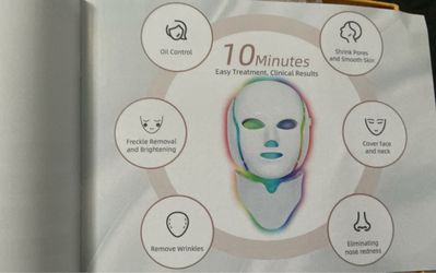Colorful LED Beauty Mask 7 colors