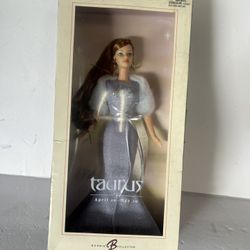 2004 BARBIE Zodiac TAURUS Pink Label Collector Doll