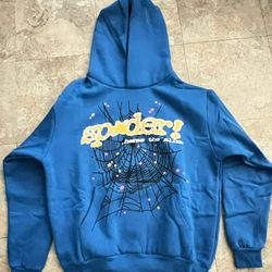 Blue Spider Hoodie