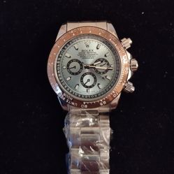 Platinum Ice Blue Watch