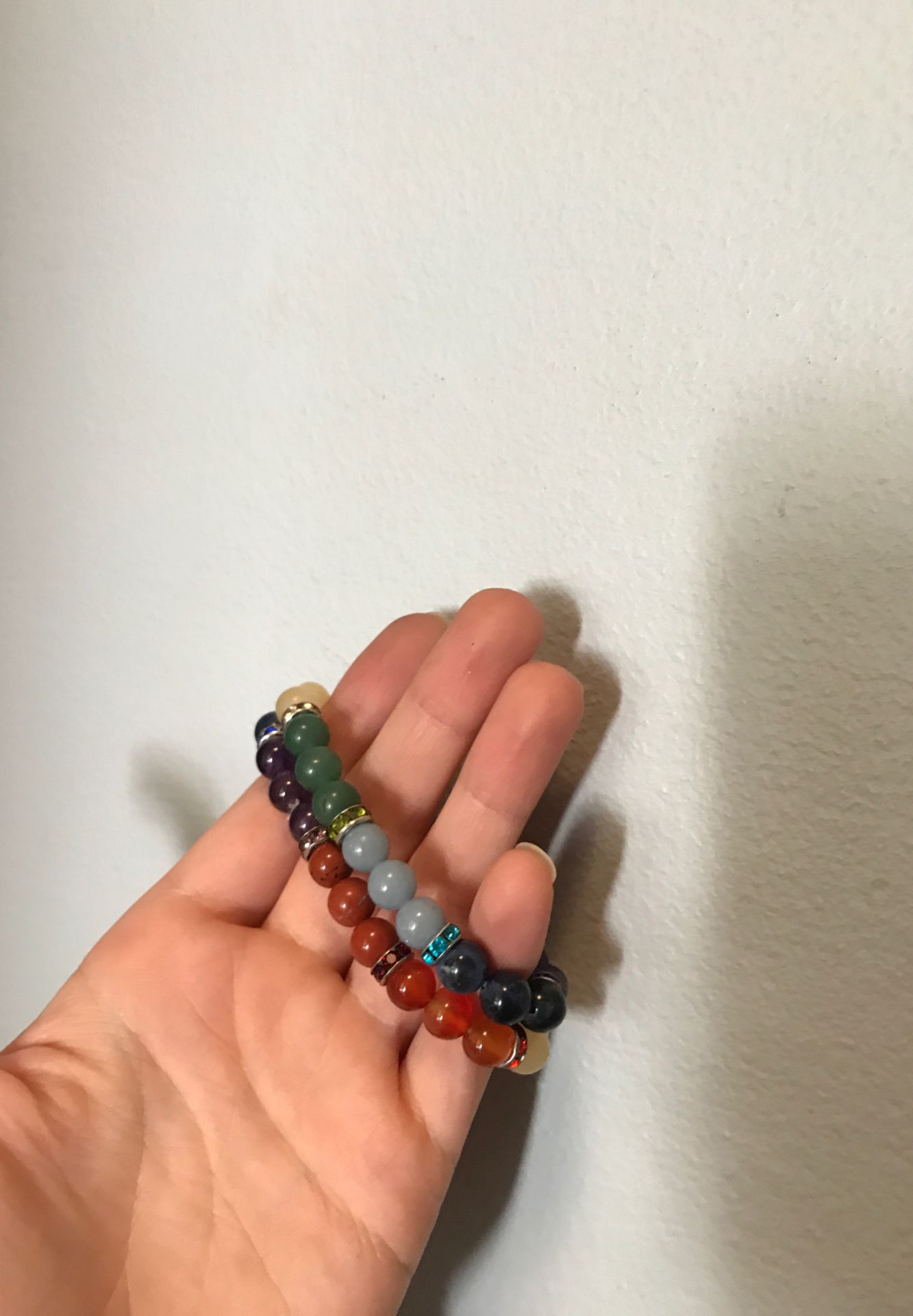 Stone bracelet- real crystals