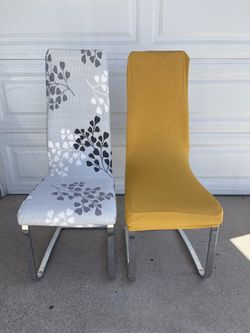 3 Set Of 4 Chair Covers Good Condition