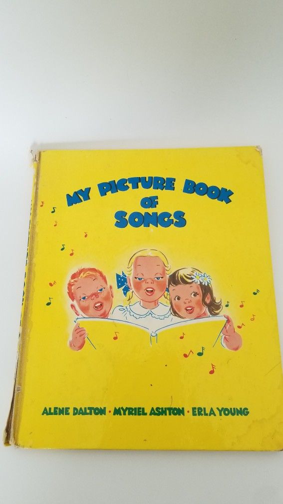 My Picture Book of Songs Dalton, Ashton, Young M A Donohue & Co 1947 HB