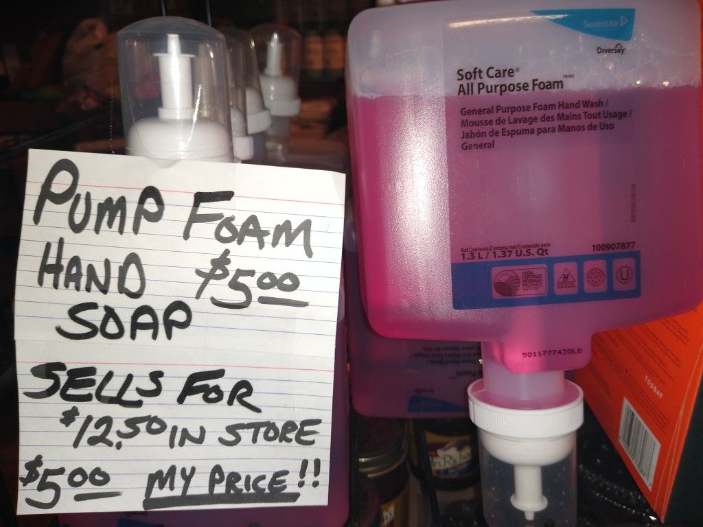 You can use this without a dispenser . I use them for washing bumpers and in the bathroom for my hands. Love it