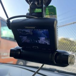 PRUVEEO 4 - Channel 360* Dash Cam - Great Condition - All Accesories