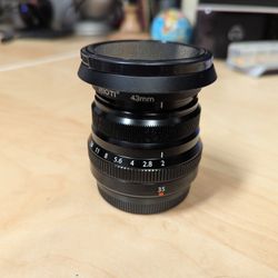 Mint Condition Fujifilm 35mm f2 Lens