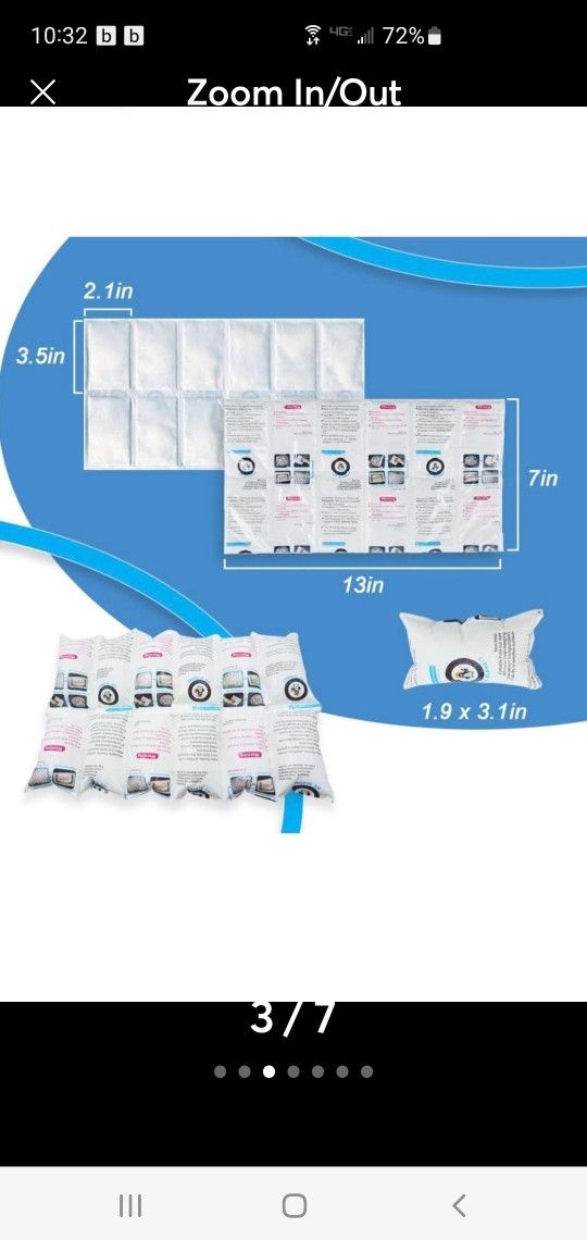 DRY ICE SHEET PACKS