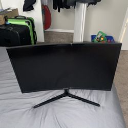 Samsung 27" curved monitor