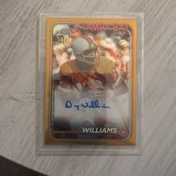2024 Topps Chrome Gold 50/50 Doug Williams Auto