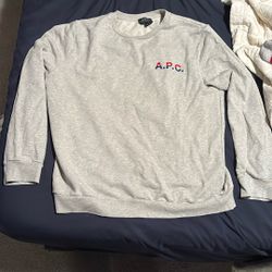 A.P.C . Sweatshirt. Clean, No Stains, Like New. XXL