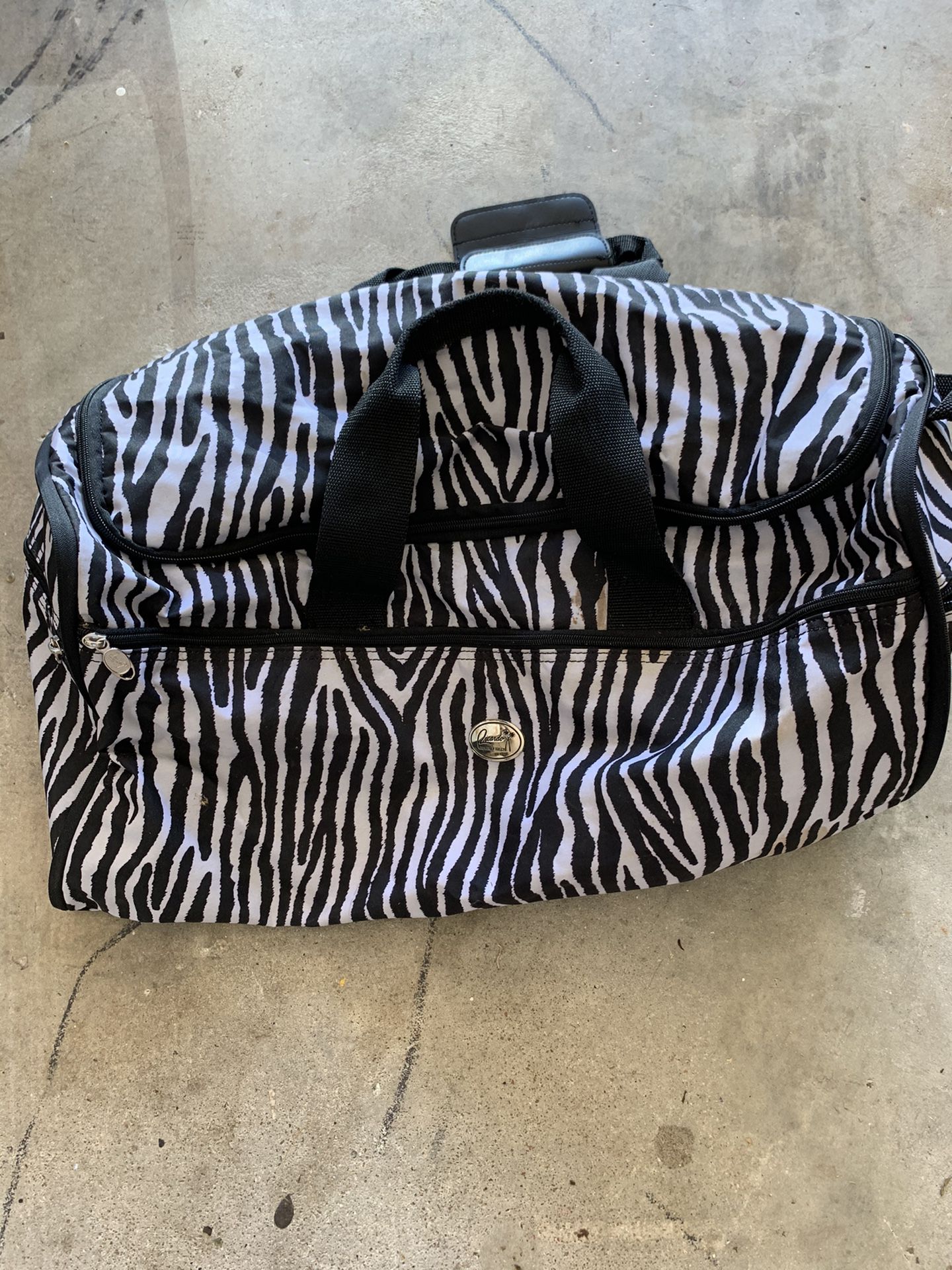 Zebra Duffle bag
