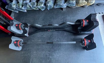 BowFlex SelectTech 2080 Barbell and Curl Bar (Brand New)…. Home Gym Fitness… $350 Price Is Firm!!!