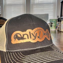 Only Dads Leather Patch Hat