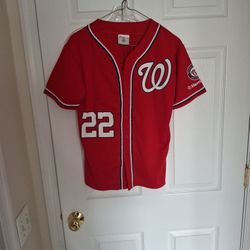 Washington Nationals Youth Large Soto 22 Baseball Jersey 