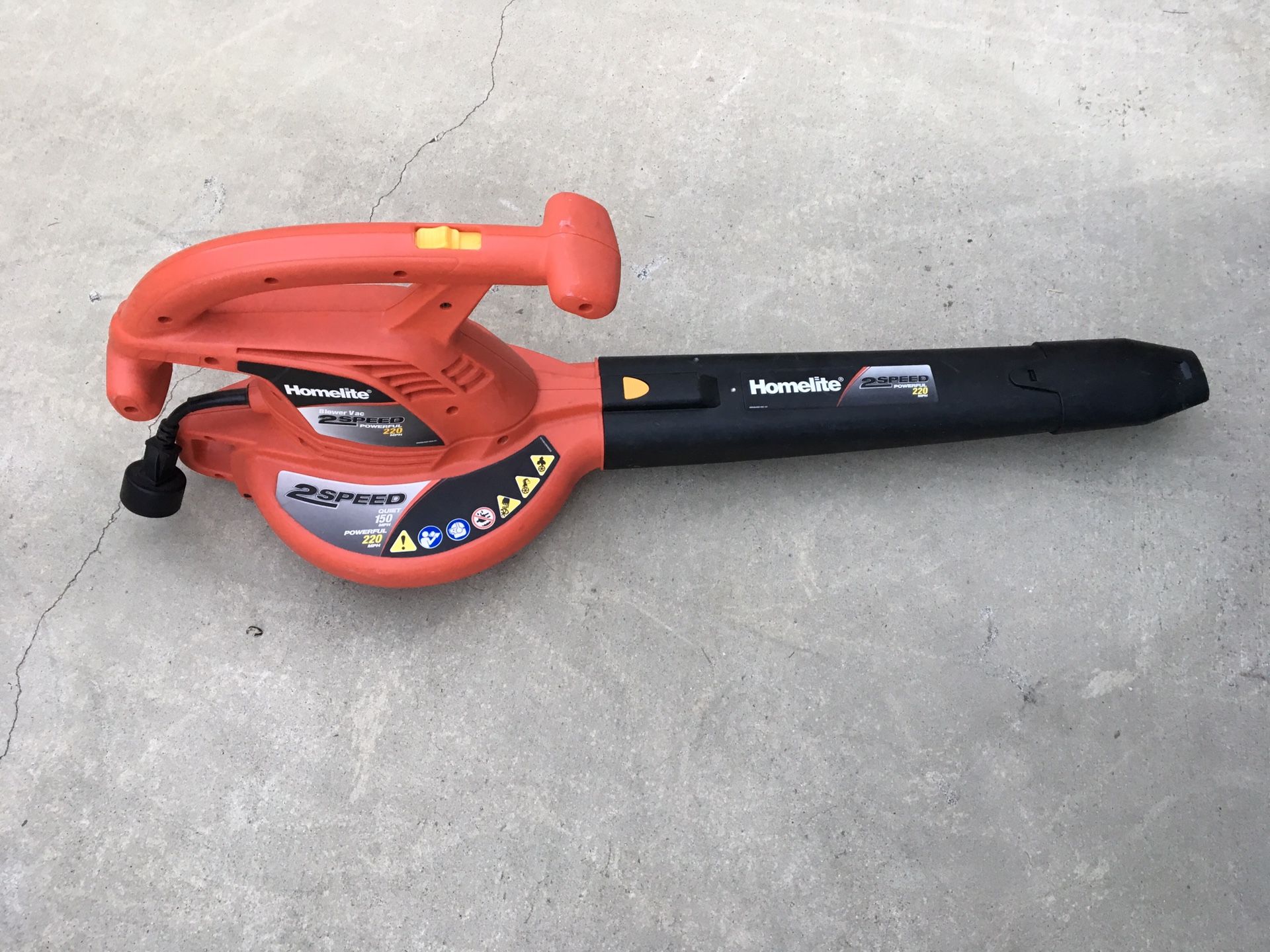 Leaf Blower Vac Plug In