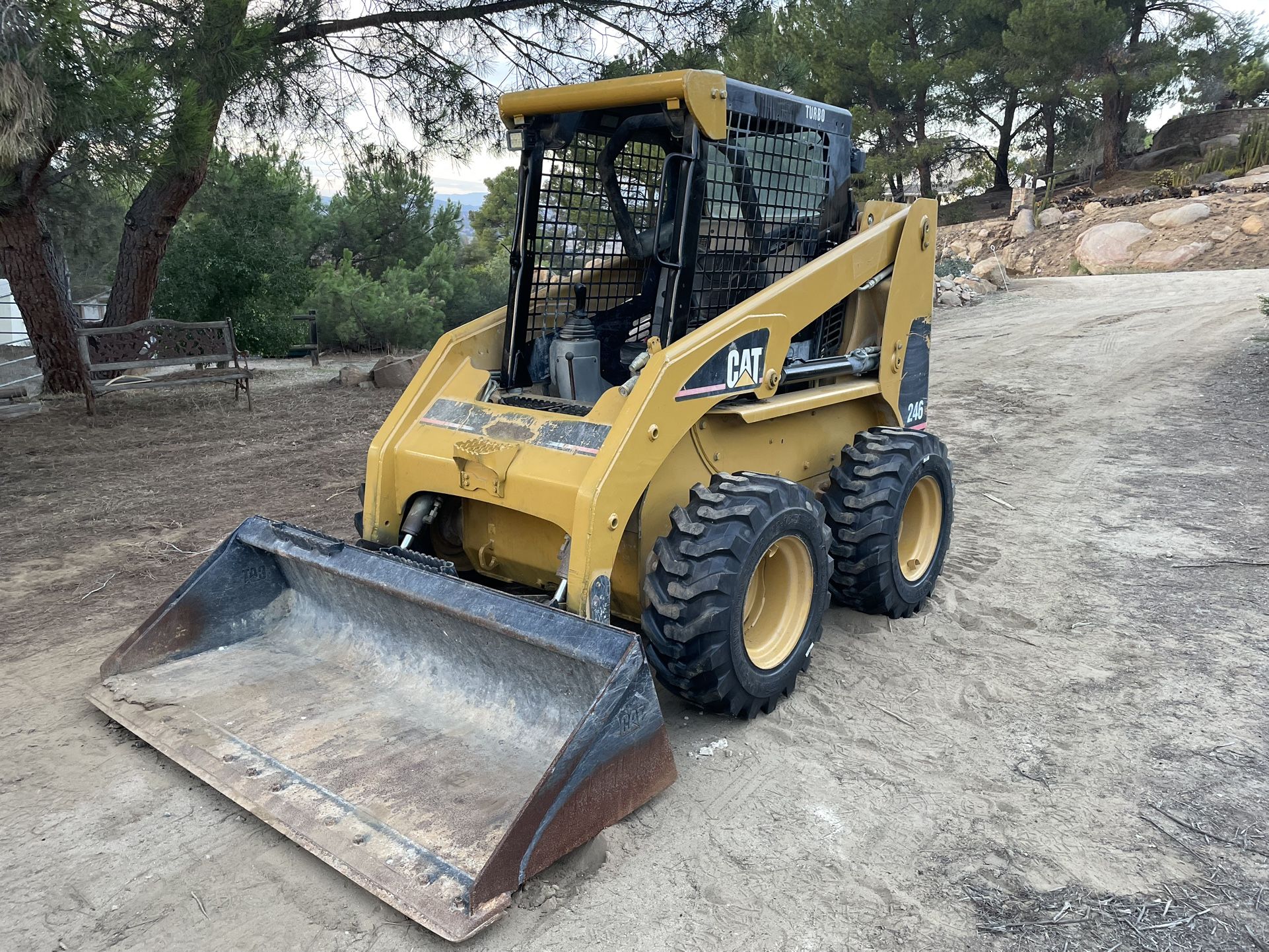 CAT 246 Skid Steer 