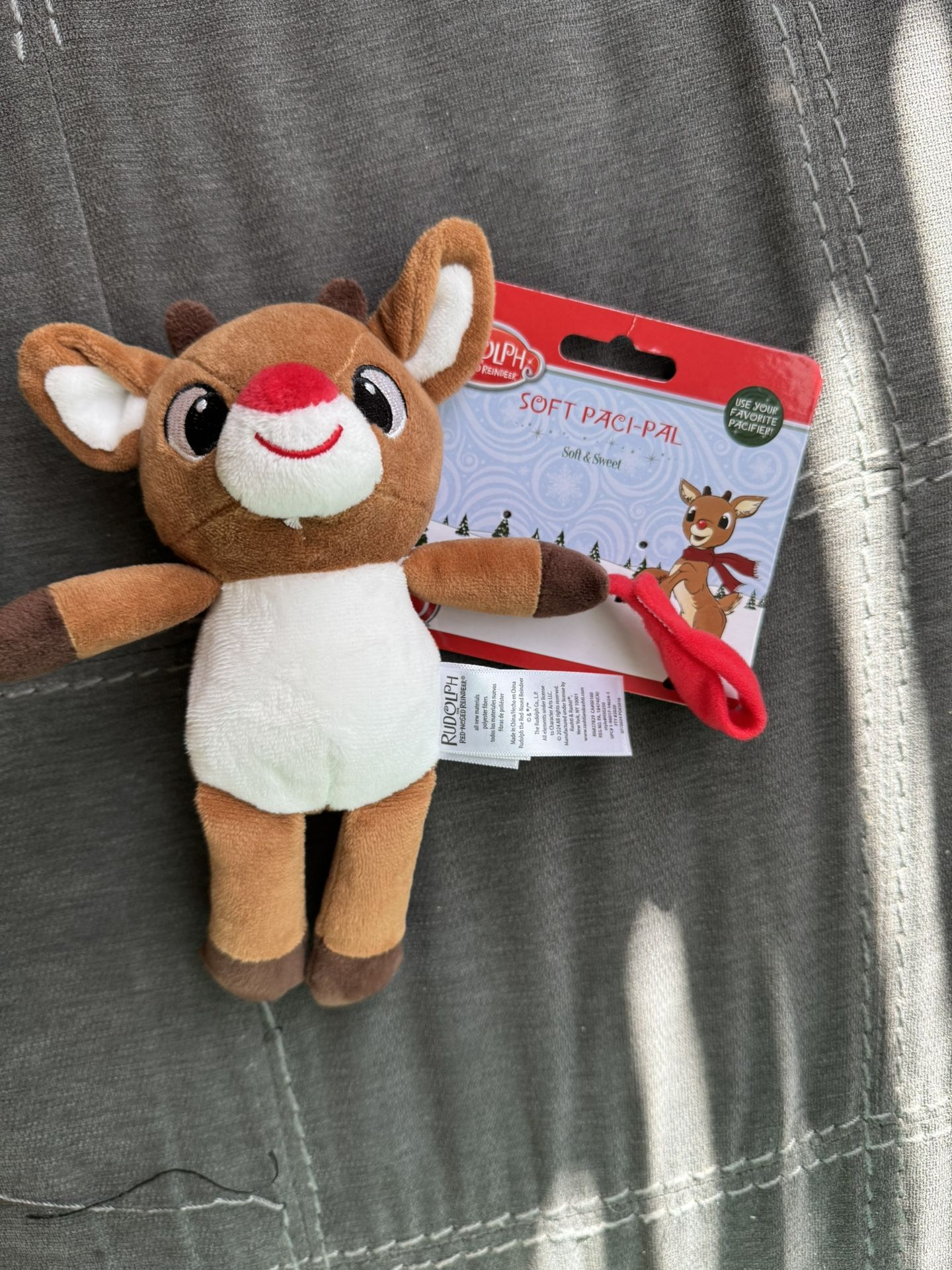 Rudolph Pacifier Holder 