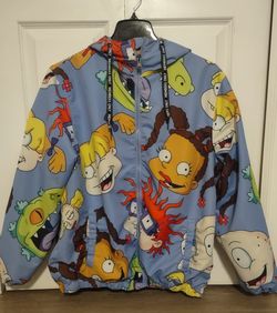 Members Only X Nickelodeon Rugrats Windbreaker Sz. Large