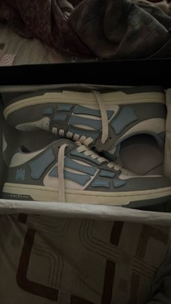 AMIRI Low Top Skeleton Sneakers