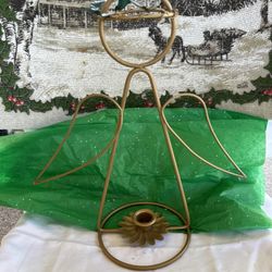 Vintage Angel Candle Holder